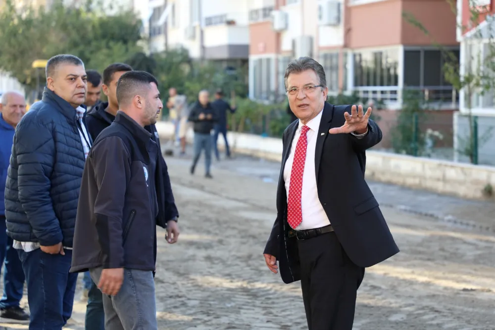 ÇETİN EMEÇ CADDESİ VE SOKAKLARI YENİLENİYOR
