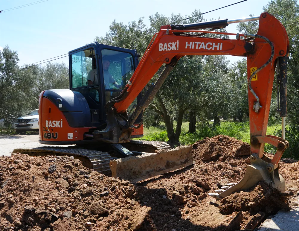 Balıkesir de 80 bin zeytin ağacı suyla buluştu