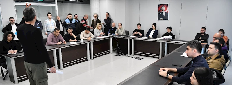 Belediye Personeline Yangın Eğitimi Verildi