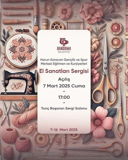 “El Sanatları Sergisi” kapılarını sizler için açıyor.